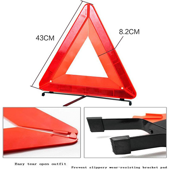 Il Segnale Mobile Triangolare Di Pericolo Deve Essere Posto